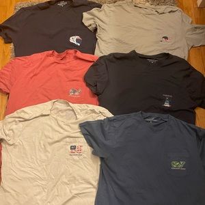 6 vineyard vines r shirts
